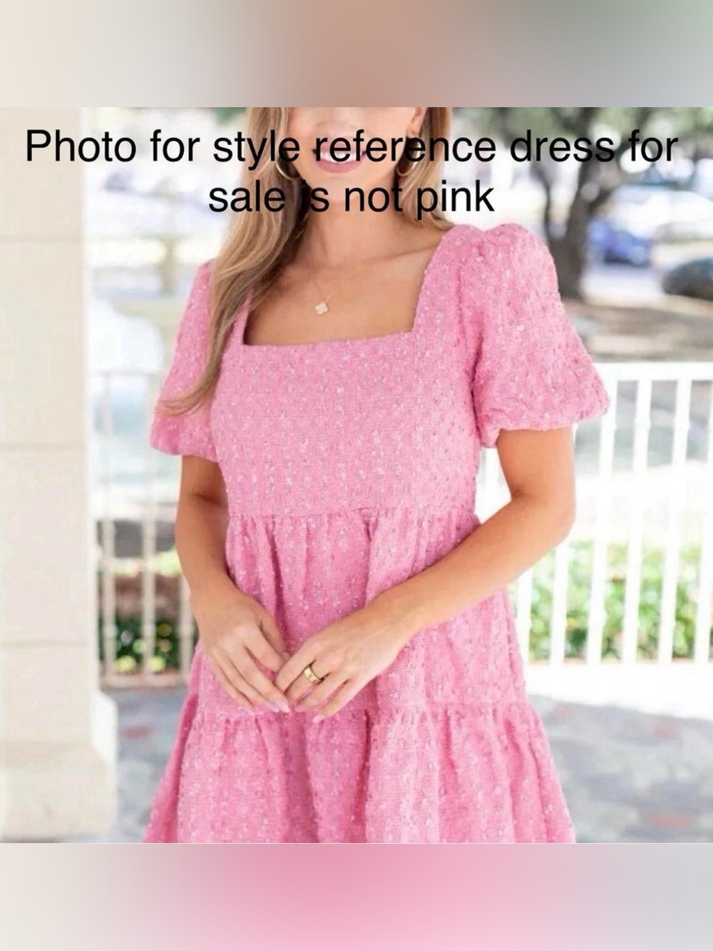 Dance & Marvel Pink Textured Mini Dress